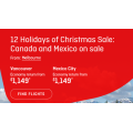Qantas - Canada &amp; Mexico Sale: Up to 25% Off International Return Flight Fares