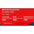Qantas - Fly Asia Sale: Up to 25% Off International Return Flights! Today Only
