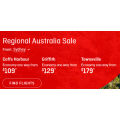 Qantas - Regional Australia Sale: Domestic Flights from $99 e.g. Fraser Coast (Hervey Bay) to Brisbane $99 etc.