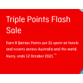 Qantas - Triple Points Flash Sale: Earn 9 Qantas Points per $1 spent on Hotels &amp; Resorts across Australia and the World