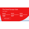 Qantas - The Great Escape Sale: Domestic Flights from $99 e.g. Sydney to Ballina Byron $99 etc.