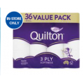 Chemist Warehouse - Quilton Toilet Tissue 36 Pack $13.99 (Was $16.99)! In-Store Only