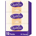 [Prime Members] Quilton 3 Ply Aloe Vera 95 Facial Tissues 12 Pack, 1140 count, Pack of 1140 $13 Delivered (RRP $59.99) @