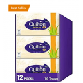 [Prime Members] Quilton 3 Ply Aloe Vera Facial tissues, (12 boxes of 110 tissues) $17.6 Delivered (Was $59.99) @ Amazon