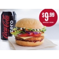  Red Rooster - Crafted Range Burger Meal $9.99