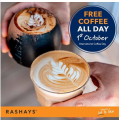 Rashays Casual Dining - International Coffee Day: FREE Coffee All Day 