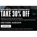 Reebok - Extra 30% Off Classics Apparel &amp; Footwear (code)! 4 Days Only