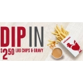 Red Rooster - Dip In Offer: 2 Large Chips &amp; Gravy $2.5 (All States)