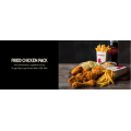 Red Rooster - Fried Chicken Pack $39.95 (8 Pcs Fried Chicken, Large Mash &amp; Gravy, 2 Large Chips, Large Crunchy Slaw