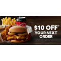 Red Rooster - Make an Order Containing ‘Boxes’ Meal &amp; Get a $10 Red Rooster Voucher via Menu Log