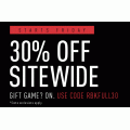 Reebok - Black Friday Sale: 30% Off Storewide (code)! 4 Days Only