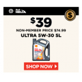 Repco - Members Offer: Shell Helix Ultra X 5W-30 5 Litre $39 (Was $74.99)