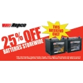Repco Weekend Offers - 25% Off Batteries &amp; 40% Off Compressors and Washers (In-store Only)