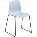 Polo Heavy Duty Chair with Black Base and Aqua Seat $69 (Was $99) @ Officeworks