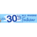 Rivers - Online Exclusive: 30% Off all Footwear - Starts Today