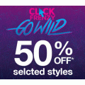 Rivers - CLICK FRENZY! 50% Off Selected Styles e.g. Socks $2; Men&#039;s Tees $7.5; Women&#039;s Footwear $7.5 etc. [Expired]
