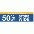 Rivers - Flash Sale: 50% Off Storewide (In-Store &amp; Online)