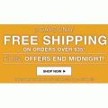 Rivers - Free Shipping Site-Wide (Min. Spend $35) + Up to 80% Off Clearance Sale (72 Hours Only)