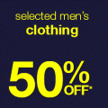 Rivers - 24 Hour Online Sale: Further 50% Off Selected Men&#039;s Clothing &amp; Footwear (Online Only)