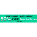 Rivers - Online Exclusive: 50% Off Sale Styles e.g. Jumper $12.5, Pant $12.5, Footwear $12.5 etc.
