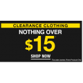 Rivers - Nothing Over $15 Sale: Up to 85% Off 470+ Sale Items e.g. Tank $4.95; Tee $4.95; Shorts $9.95 etc.