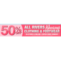 Rivers - Mother&#039;s Day Special: 50% Off Women&#039;s Clothing &amp; Footwear e.g. Thong $5; Cami $7.5; Tee $7.5; Tank