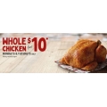 Red Rooster - $10 Whole Chicken (Mondays &amp; Tuesdays)