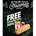 Red Rooster - Free Rooster Roll Meal (code)! Valid until Sun 29th Dec
