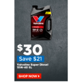 Valvoline Super Diesel 15W-40 Engine Oil 5L $30 (Save $21) @ Repco