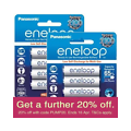 eBay - Eneloop BK-3MCCE/8BA AA Battery 8 Pack $35.88 Delivered (code)