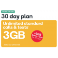 Kogan - Bonus 3GB Data with Unlimited Talk &amp; Text 3GB $16.90 | 13GB $29.90 | 20GB $36.90 | 40GB $49.90 Delivered 30 Days SIM Plan