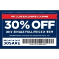 Spotlight VIP Exclusive - 30% Off Any Full Priced Item (Printable Coupon)
