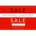 Autograph Fashion - Nothing Over $30 Sale: Up to 80% Off Sale Styles e.g. Rose Jacket Disty Rose $20 (Was $99.95) etc.