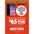 The Good Guys - Samsung Galaxy S10 128GB Smartphone $149 with Unlimited Talk &amp; Text Telstra Powered 60GB Data Plan