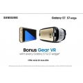 Samsung - Free Gear VR with every Galaxy S7 &amp; S7 edge