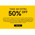 MYER - Take a Further 50% Off Clearance Women&#039;s, Men&#039;s &amp; Children&#039;s Clothing, Footwear, Accessories, Footwear + Up to $20 Off (codes)