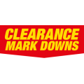 Supercheap Auto - Latest Clearance Markdowns: Up to 97% Off RRP e.g. Tool Pro Screwdriver Set 8 In 1 $0.1 (Was $1); Socket Set - 1/4 Drive, Imperial, 8 Piece $0.1 (Was $3)