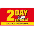 Supercheap Auto - 2 Days Special Sale: Up to 70% Off RRP e.g. Export Wet Look Tyre Shine 400g $1.99 (Was $4.99); Armor All