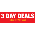 Supercheap Auto - 3 Days Deals - Up to 45% Off 195+ Clearance Items e.g. ToolPRO Automotive Tool Kit 87 Piece $99.99 (Was $194.99) etc.
