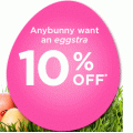 Scoopon - Easter Special: EXTRA 10% OFF Storewide (code)! 3 Days Only