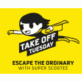 Scoot - Take Off Tuesday Sale - Flights to Singapore from $218 Return