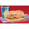 Subway - $5 combo deal of a 6 inch sub and drink!