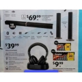 Aldi - Cordless Headphones $39.99; Bluetooth Soundbar $69.99 [Starts Sat, 12th Jan]