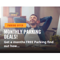 Secure Parking - Sign Up for Monthly Parking before February 28 2021 and Get a FREE Months Parking