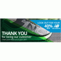 40% Off Full-Priced New Balance Gear (Sign-Up Required) via Secure Parking