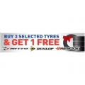 Bob Jane - EOFY Sale: Buy 3 Selected Nitto, Dunlop Or Hankook Tyres Get 1 Free
