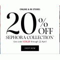 Sephora - 20% Off Sephora Collection (code)! 3 Days Only