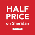 Sheridan Outlet - HALF PRICE Sale: 50% Off RRP e.g. Patterson Towel Range $9.98 (Was $89.95); Long Sleeve Women Top $29.98 (Was $59.95) etc.