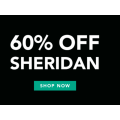 The Sheridan Outlet Black Friday Sale: 60% Off RRP e.g. Ultra-Light Luxury Towel Range $10 (Was $99.99) etc.