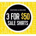 Connor - 3 Shirts for $50 + Free C&amp;C (Regular Price $59.99 Each)